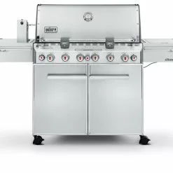 Gassgrill Weber Summit 670 GBS - Lengde 188 Cm, Sølv