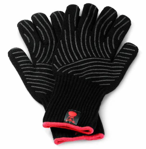Grillhansker Silikon/kevlar L/XL Weber - Svart 1 Grillhansker Silikon/kevlar L/XL Weber - Svart