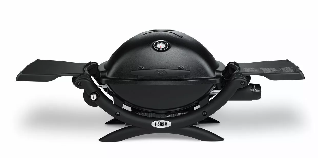 Gassgrill Weber Q 1200 - Lengde 104 Cm, Svart 1 Gassgrill Weber Q 1200 - Lengde 104 Cm, Svart
