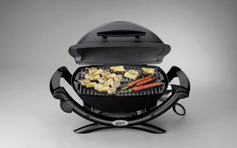 Elektrisk Grill Weber Q 1400 - Lengde 68 Cm, Grå 3 Elektrisk Grill Weber Q 1400 - Lengde 68 Cm, Grå - Bilde 3