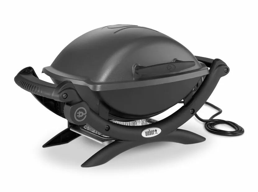 Elektrisk Grill Weber Q 1400 - Lengde 68 Cm, Grå 1 Elektrisk Grill Weber Q 1400 - Lengde 68 Cm, Grå