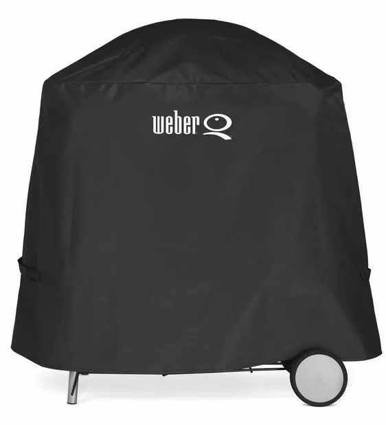 Grilltrekk Premium Weber Q 100/1000/200/2000 - Svart 1 Grilltrekk Premium Weber Q 100/1000/200/2000 - Svart