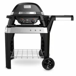 Elektrisk Grill Weber Pulse 2000 Med Vogn - Lengde 112 Cm, Svart