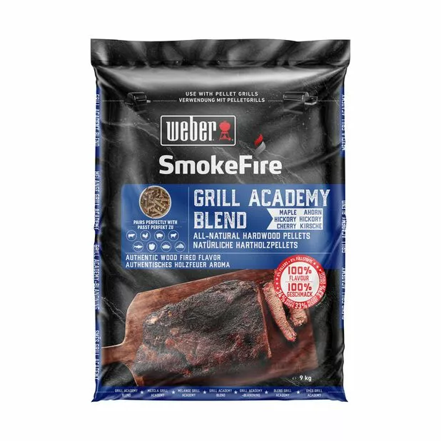 Trepellets Weber - Grill Academy Blend - 9 Kg 1 Trepellets Weber - Grill Academy Blend - 9 Kg