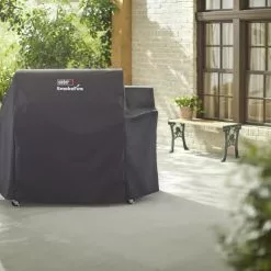 Weber Webe Luxtrekk Smoke Fire EX6 GBS - Ø91 Cm, Svart -Weber Salgsbutikk 528796 Grill Cover Smoke Fire 36 In