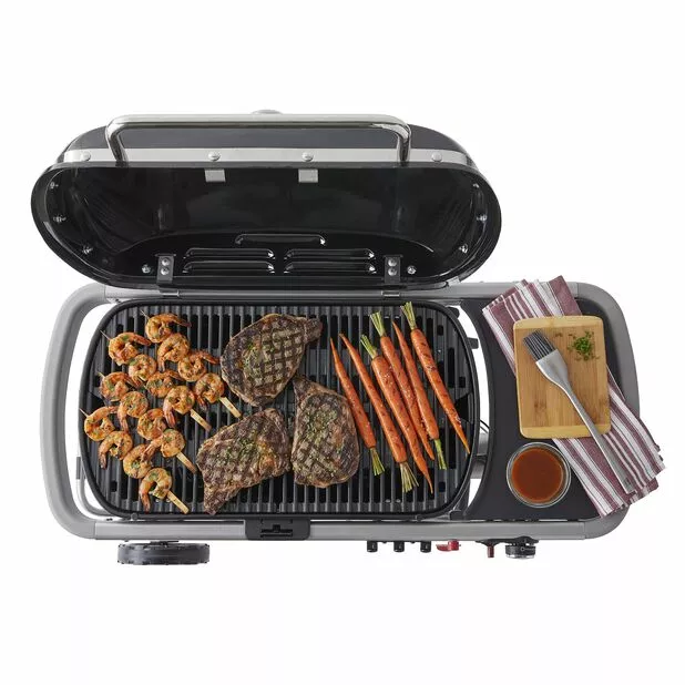 Gassgrill Weber Traveler - Lengde 58 Cm, Svart 3 Gassgrill Weber Traveler - Lengde 58 Cm, Svart - Bilde 3