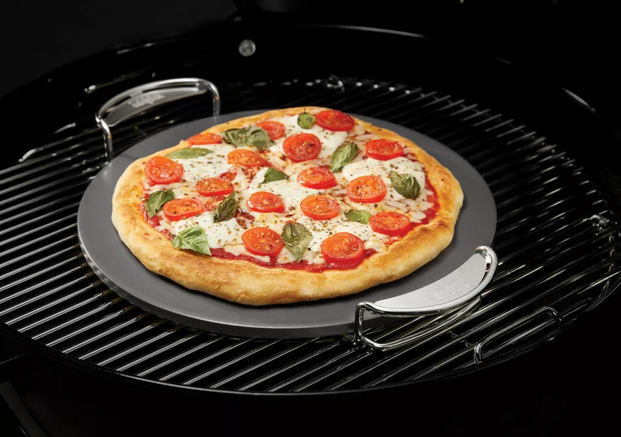 Pizzastein Weber Crafted GBS - Svart 2 Pizzastein Weber Crafted GBS - Svart - Bilde 2