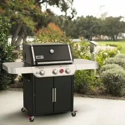 Gassgrill Weber Genesis E-325s - Lengde 157 Cm, Svart -Weber Salgsbutikk Gas grill genesis e 325s 540055 540054 2