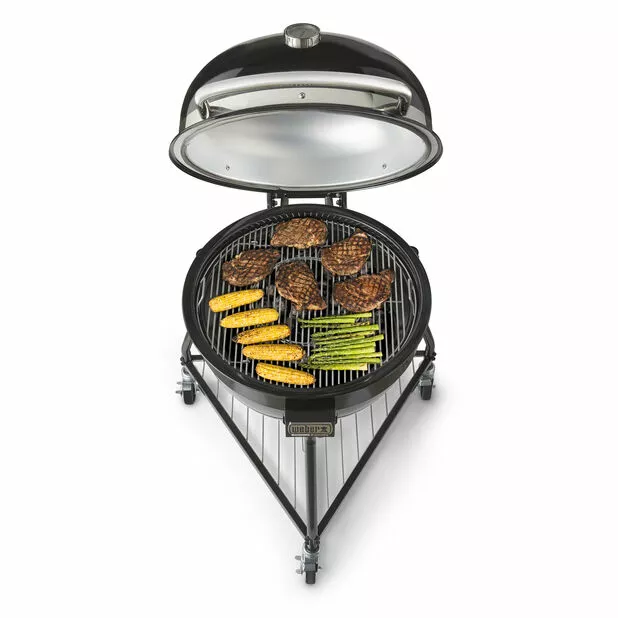 Weber Summit Kamado E6 - Ø61 Cm, Svart 3 Weber Summit Kamado E6 - Ø61 Cm, Svart - Bilde 3
