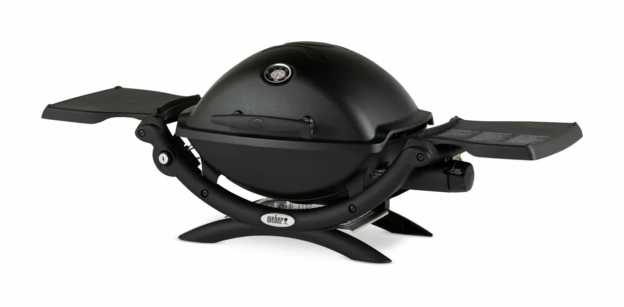 Gassgrill Weber Q 1200 - Lengde 104 Cm, Svart 2 Gassgrill Weber Q 1200 - Lengde 104 Cm, Svart - Bilde 2