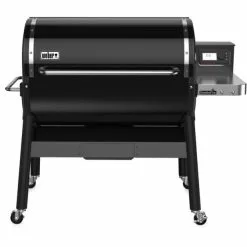 Pelletsgrill Smoke Fire EX6 GBS Weber - Lengde 140 Cm, Svart