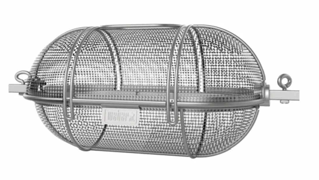 Rotisserikurv Weber - Sølv 1 Rotisserikurv Weber - Sølv